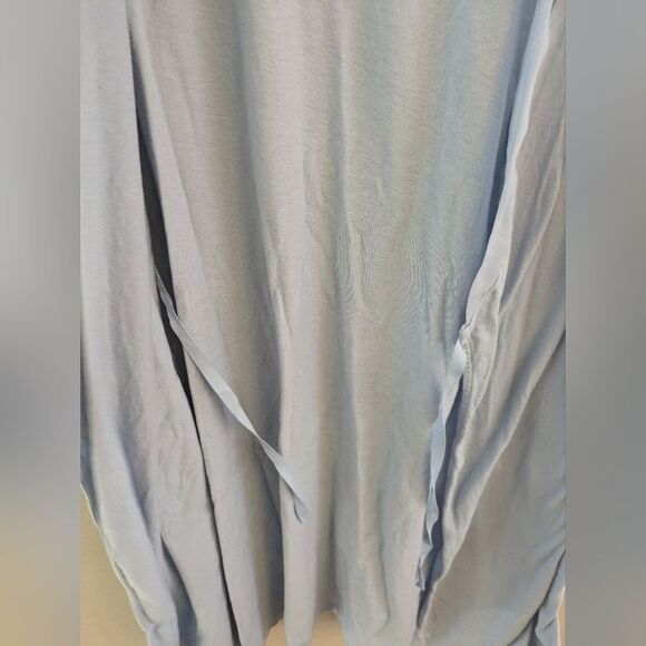 Laurence Tavernier Blue Cotton Robe Size M - Picture 6 of 7